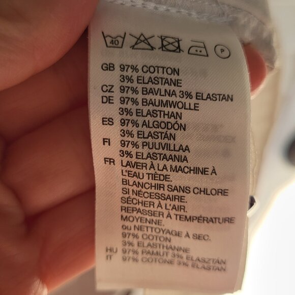 H&M Women's Sheath Dress size 12 Grey Black White NWT - Picture 7 of 7